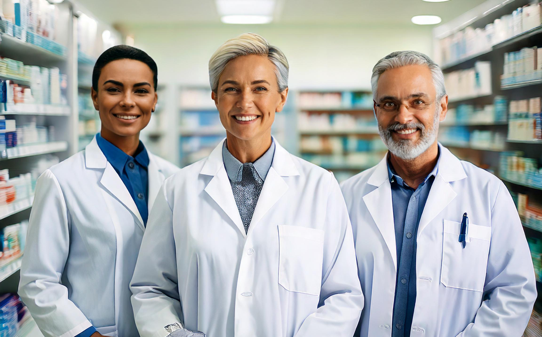 equipo de farmacéuticos